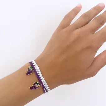 Lucky Wish bracelet - Grapes