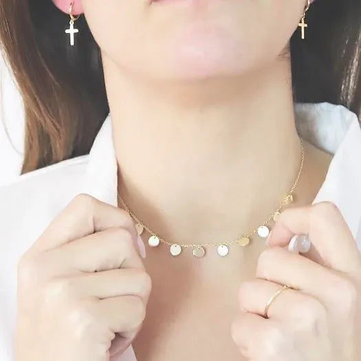 Croix earrings