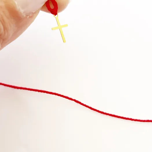 Make a Wish bracelet - Cross