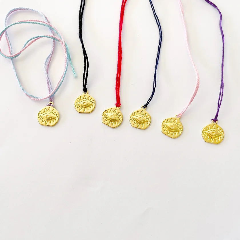 Make a Wish bracelet - Eye Medal