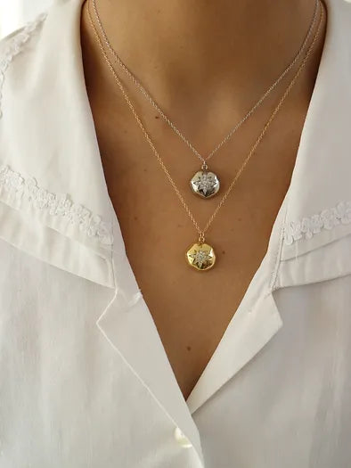 Collier Rose des Vents