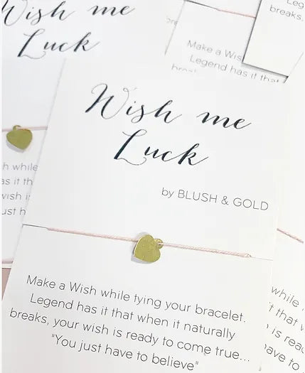 Make a Wish Bracelet - Tiny coin