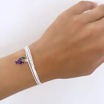 Pulseira Make a Wish - Uvas