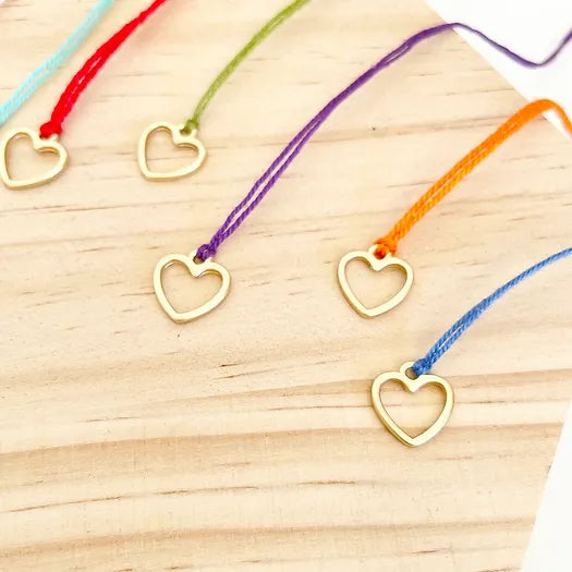 Make a Wish bracelet - Heart