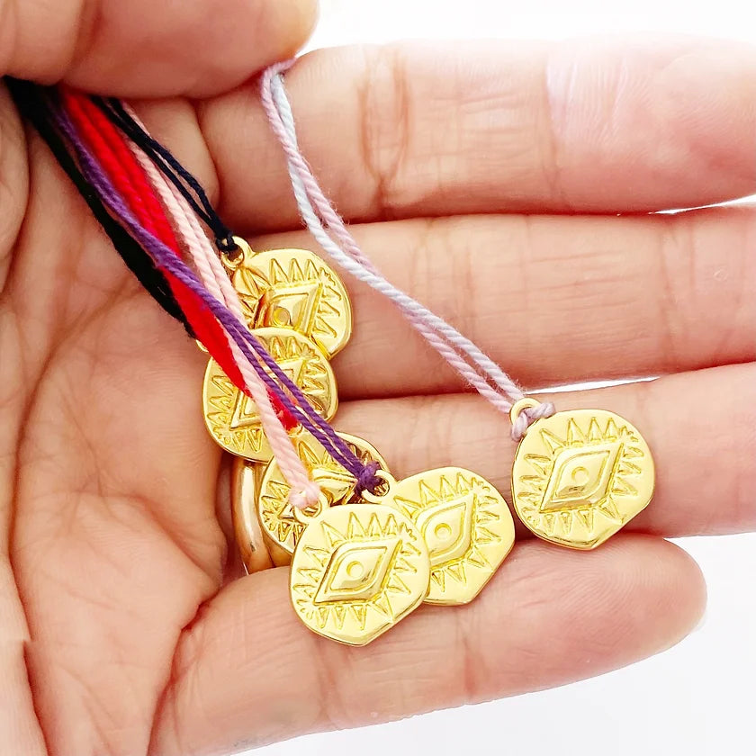 Make a Wish bracelet - Eye Medal