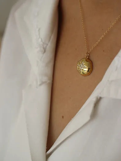 Collier Rose des Vents
