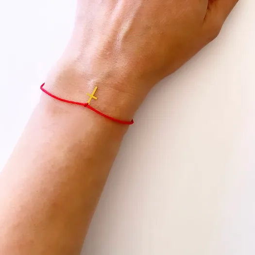 Make a Wish bracelet - Cross