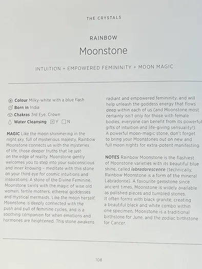 Bracelet Moonstone