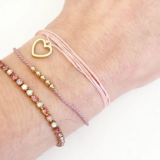 Make a Wish bracelet - Heart