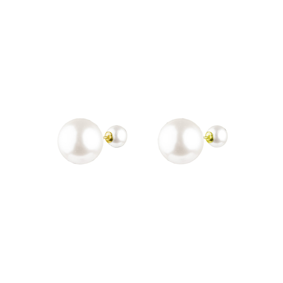 Scarlett Double Pearl Earrings