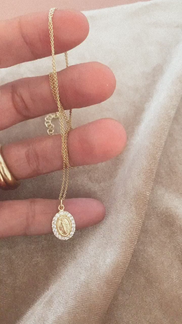 Colar Miraculous Mary Diamond