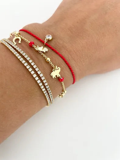 Red bracelet Diamond