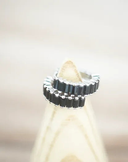 Isabel hoop earrings