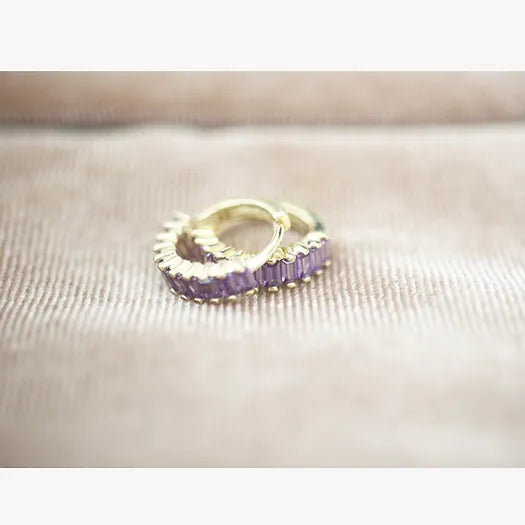 Isabel hoop earrings