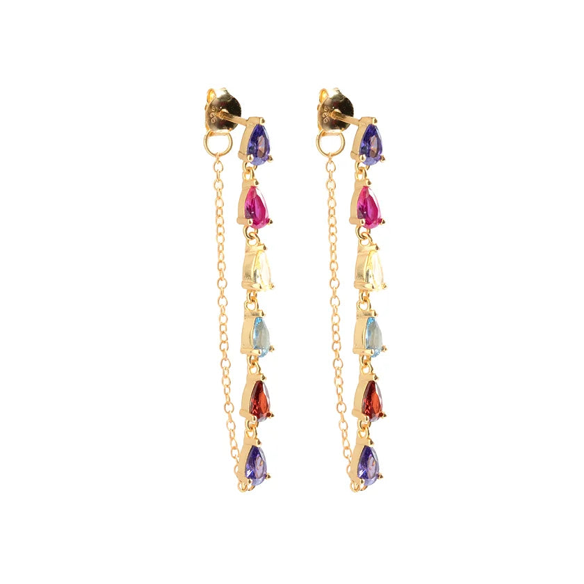 Drops earrings