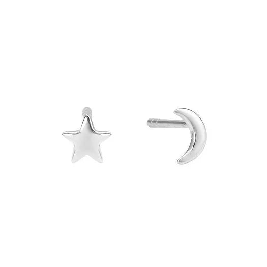 Boucles d’oreilles Moon &amp; Star