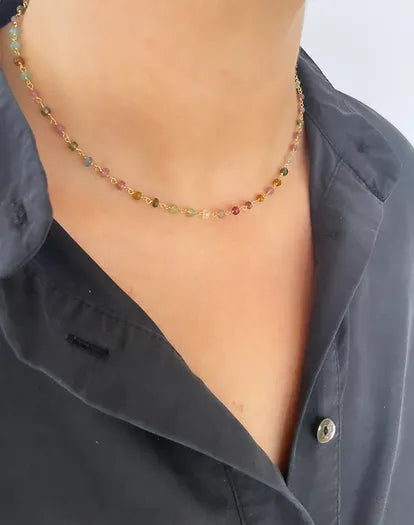 Antonia Necklace Tourmaline