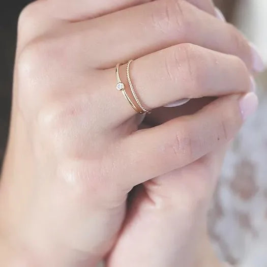 Amour ring Twisted
