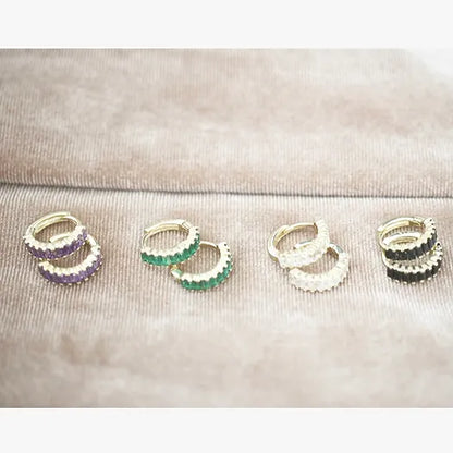 Isabel hoop earrings