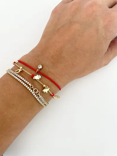 Red bracelet Diamond