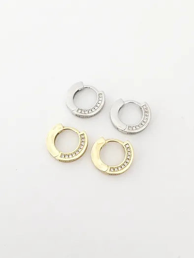 Marcie hoop earrings