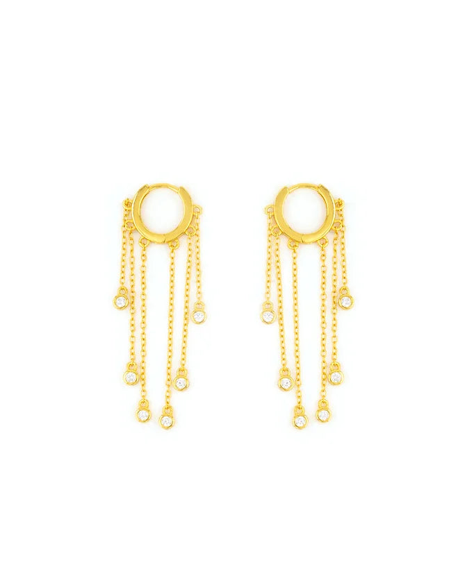 Argolas Clare compridas