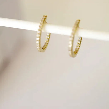 Amanda hoop earrings