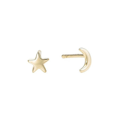 Boucles d’oreilles Moon &amp; Star