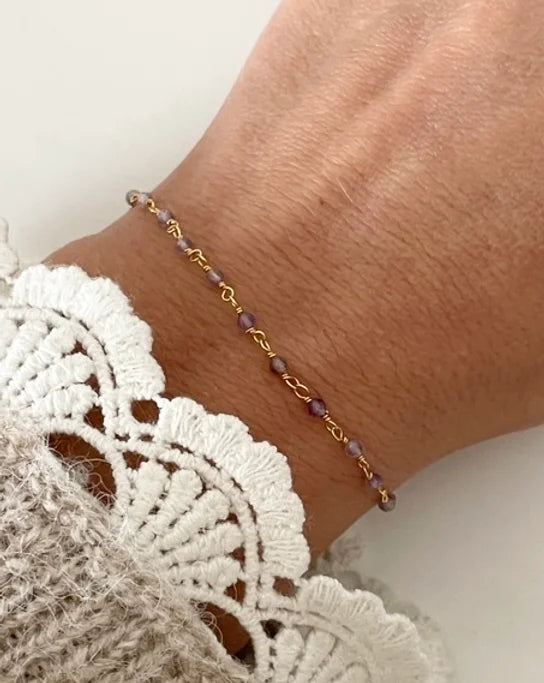 Balance bracelet (Amethyst)