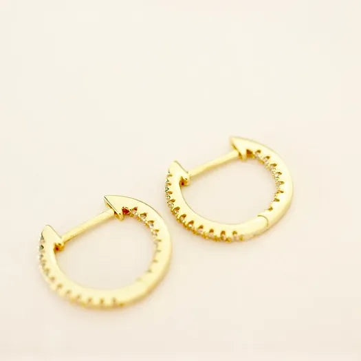 Amanda hoop earrings