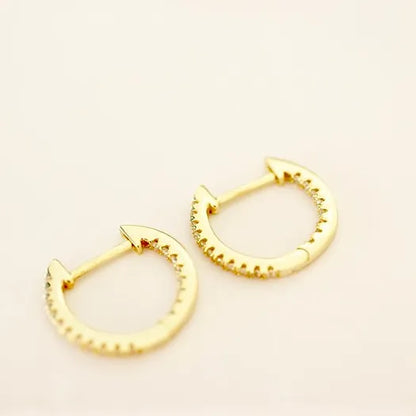 Amanda hoop earrings