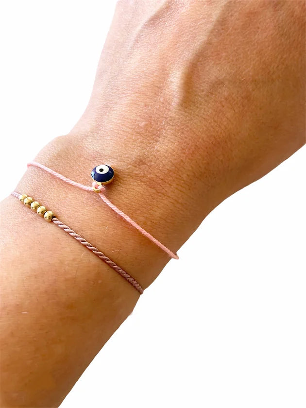 Make a Wish bracelet - Blue Eye