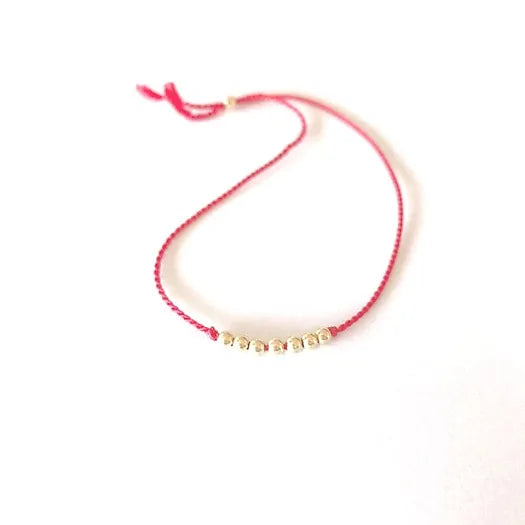 Red bracelet Léonie